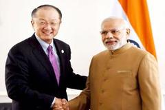 Jim Yong Kim - Narendra Modi