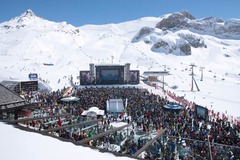 Top of mountain Ischgl