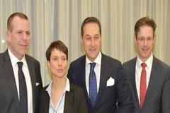 AfD FPÖ team Brussels
