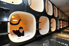Capsule Hotel, Japan