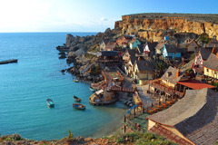 Anchor Bay, Popeye Village, Malta