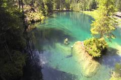 Blausee, Kandergrund