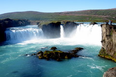 Godafoss Waterfalls, Fossholl