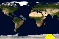 Ally playing with Earth