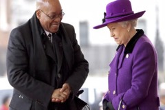 Jacob Zuma, UK Queen Elizabeth