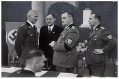 Anton Reinthaller (left)