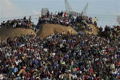 Lonmin Demonstrations 2012