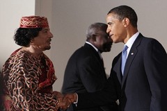 G8, Gaddafi, Obama, 2009