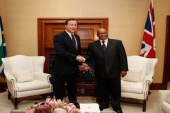 Jacob Zuma, David Cameron