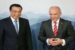 Li Keqiang. Ueli Maurer 