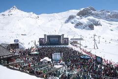 Top of the mountain, Silvretta Ischgl